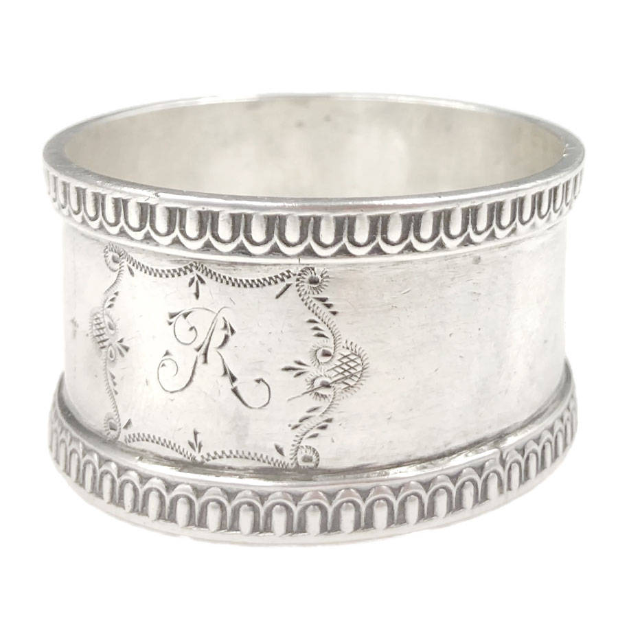 Hallmarked  Silver Birmingham 1906 Serviette Ring
