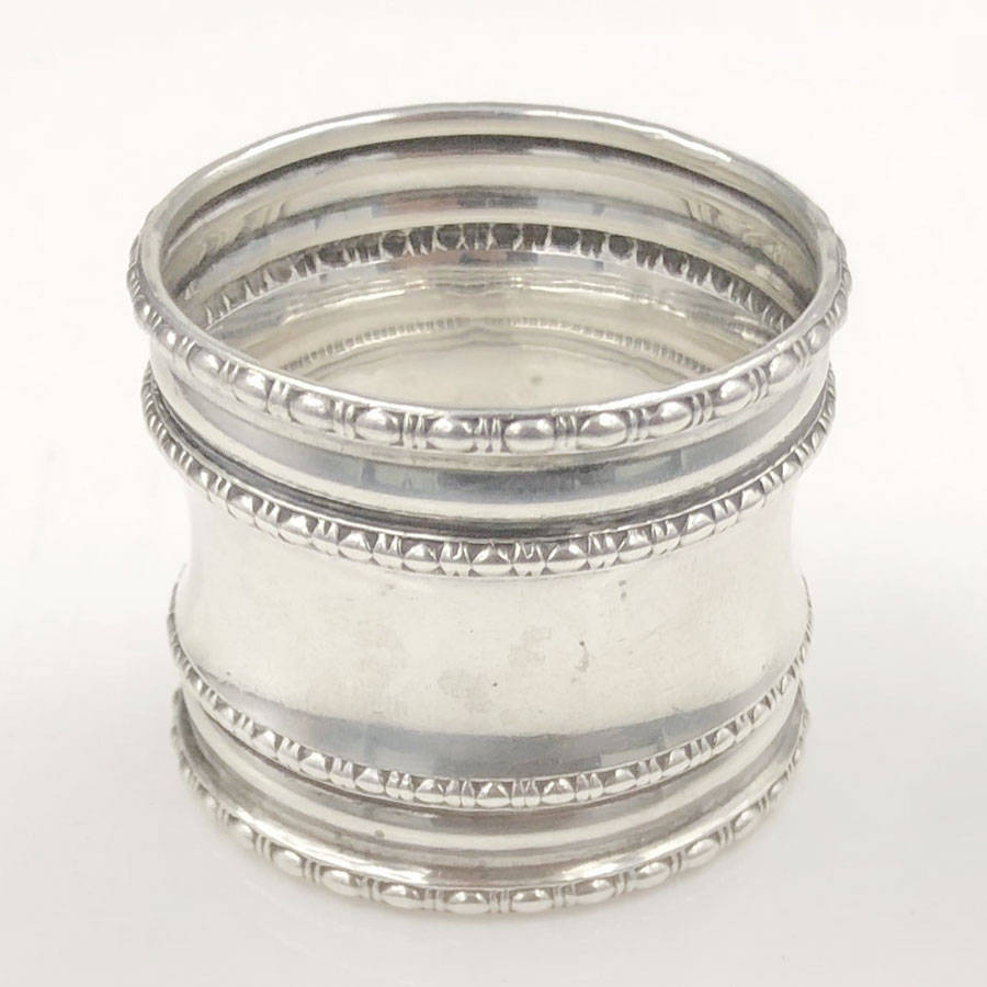 Hallmarked  Silver Birmingham 1911 Serviette Ring