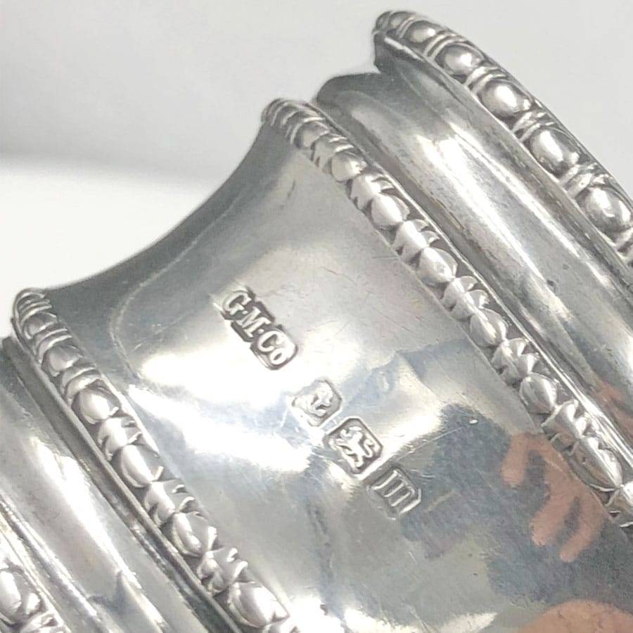 Hallmarked  Silver Birmingham 1911 Serviette Ring