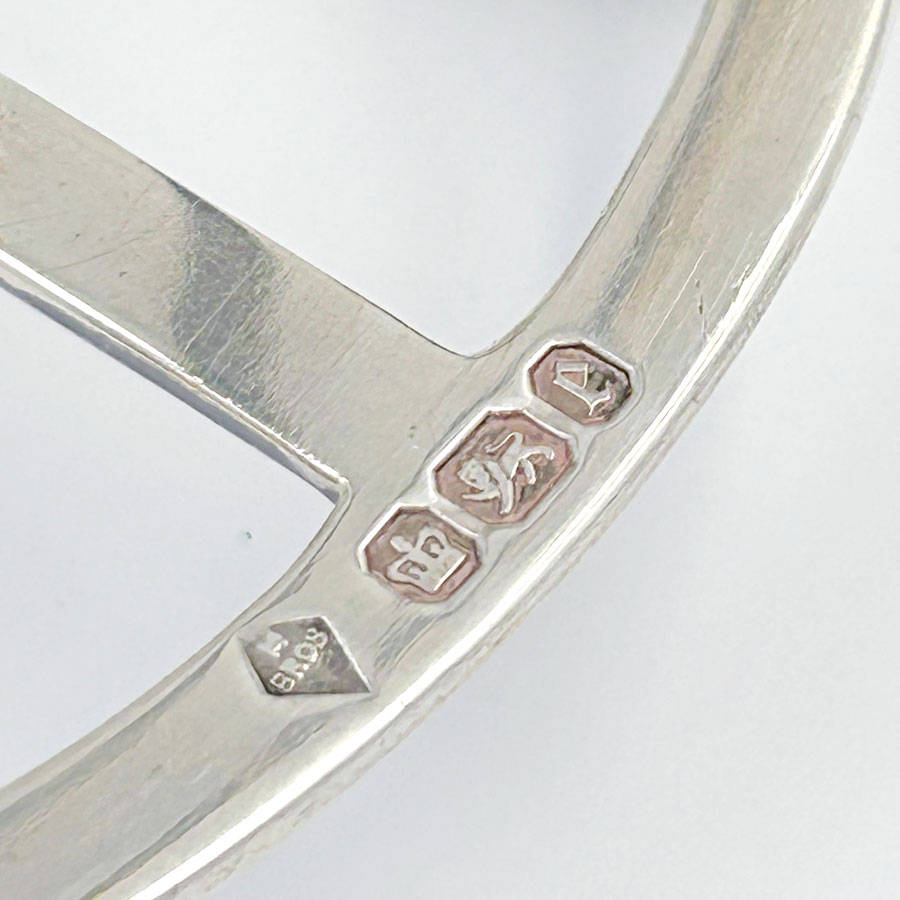 Hallmarked Silver Toast Rack Sheffield 1897