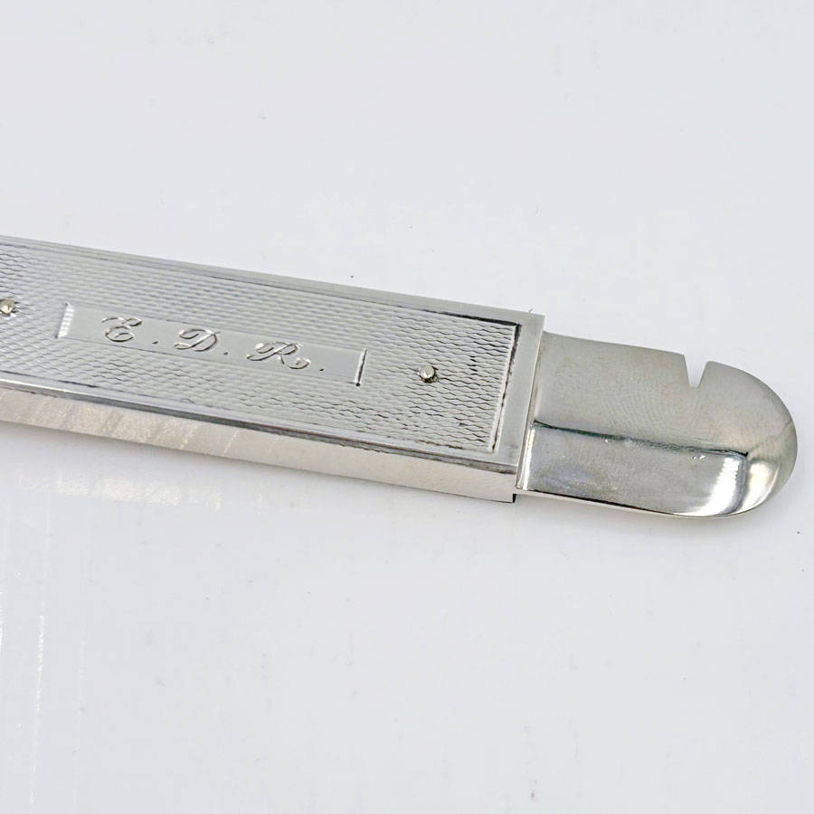 Silver Cigar Cutter Birmingham  1964