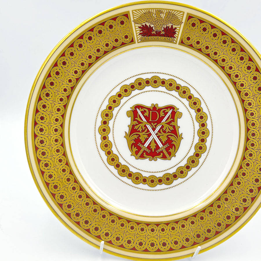 Spode St Paul's Cathedral Limited Edition Plate Commemorating Sir Christopher Wren