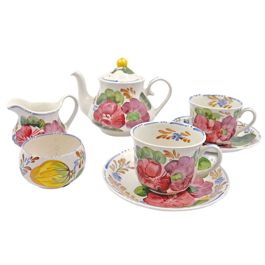Belle Fiore Bachelor Tea Set