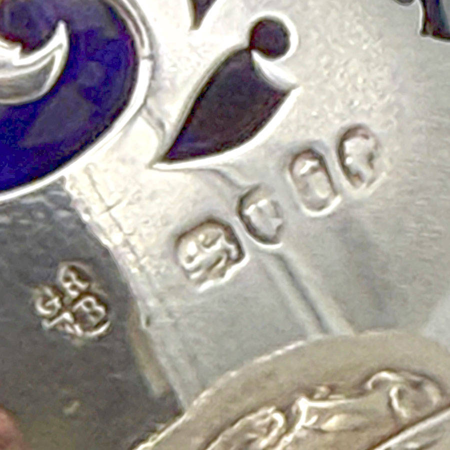 Hallmarked Silver Pierced Basket London 1858 George Richards