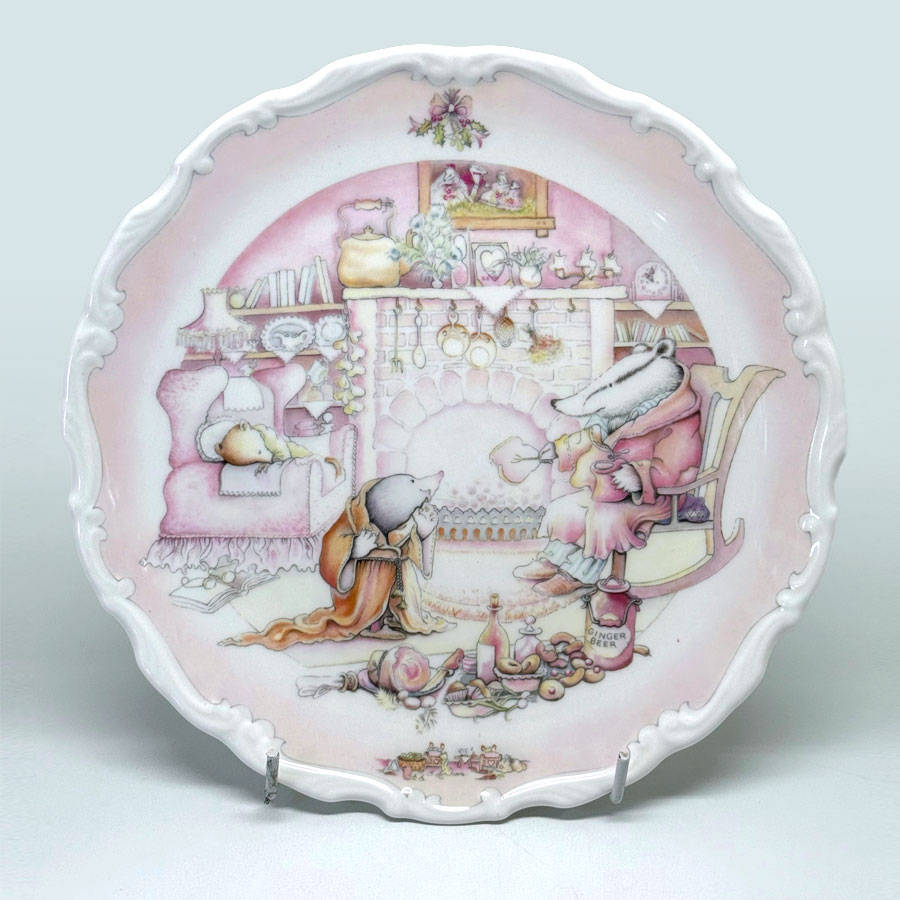 Royal Doulton Wind In The Willows Badgers House  Plate