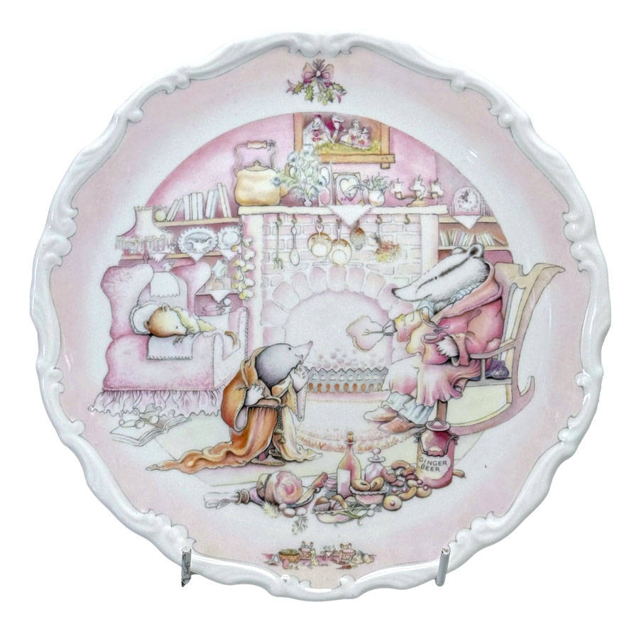 Royal Doulton Wind In The Willows Badgers House  Plate
