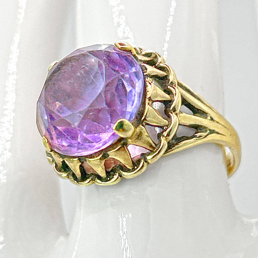 9ct Victorian Amethyst Ring