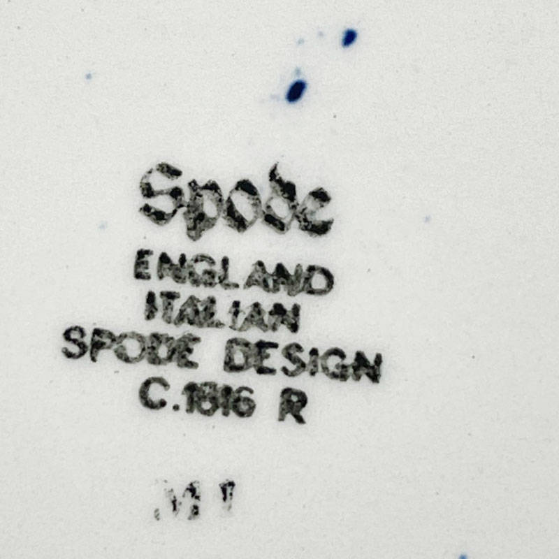 Copeland Spode Blue Italian Butter Pat