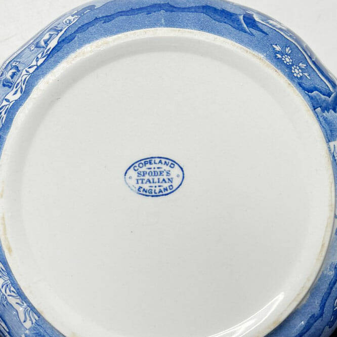 Copeland Spode Blue Italian Soup Coupe