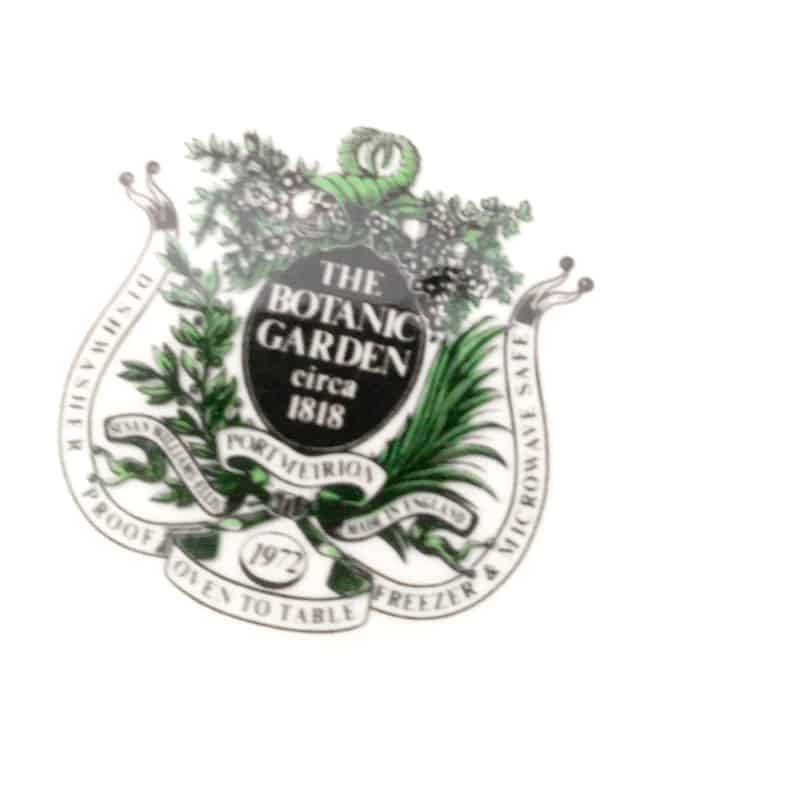 Portmeirion Botanic Garden Lipped Desser Bowl  Cotton Flower