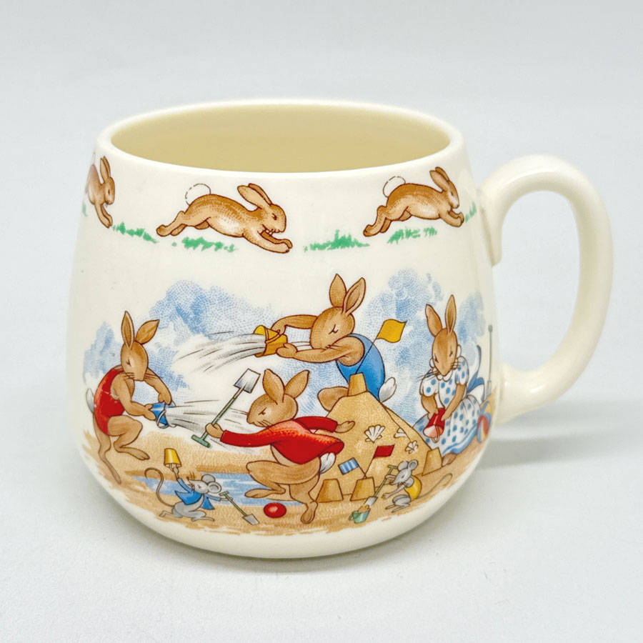 Royal Doulton Bunnykins Mug Sand Castle Beach
