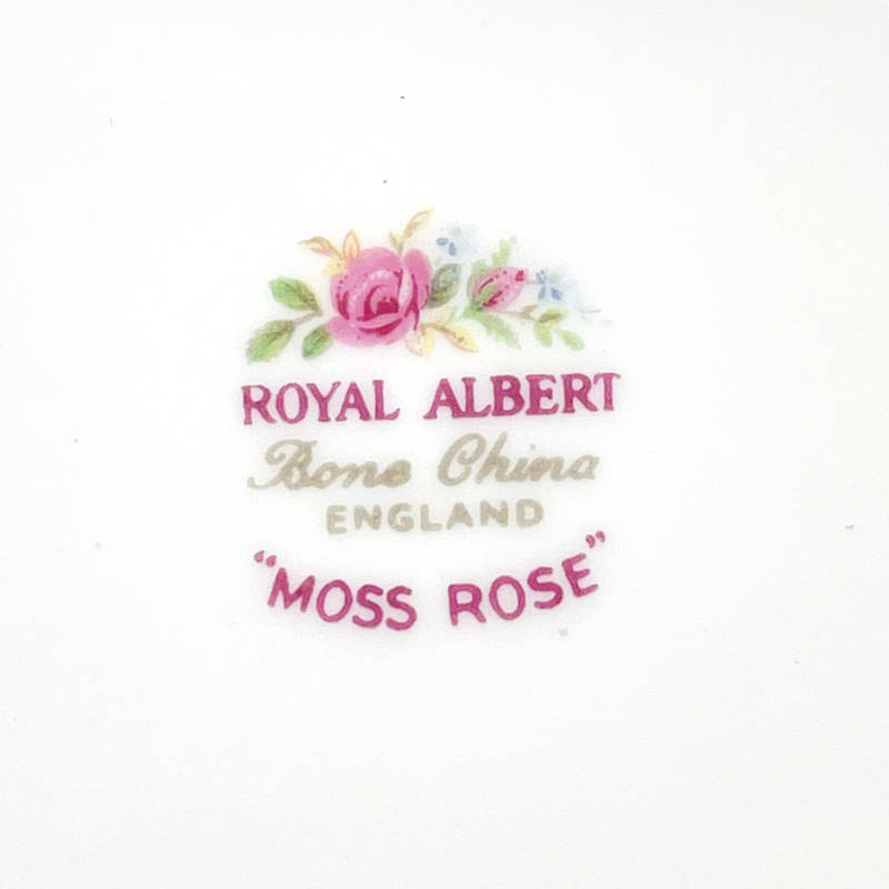 Royal Albert  Moss Rose Large Cake Plate
