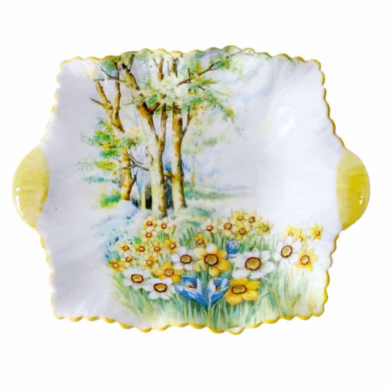 Shelley Daffodil Time Shell Handle Bon Bon