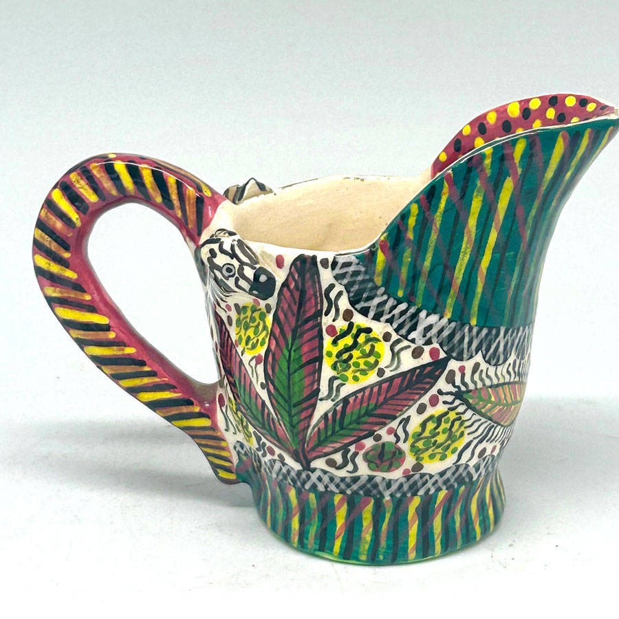 Ardmore Hand Painted Zebra Jug Octavia 1902