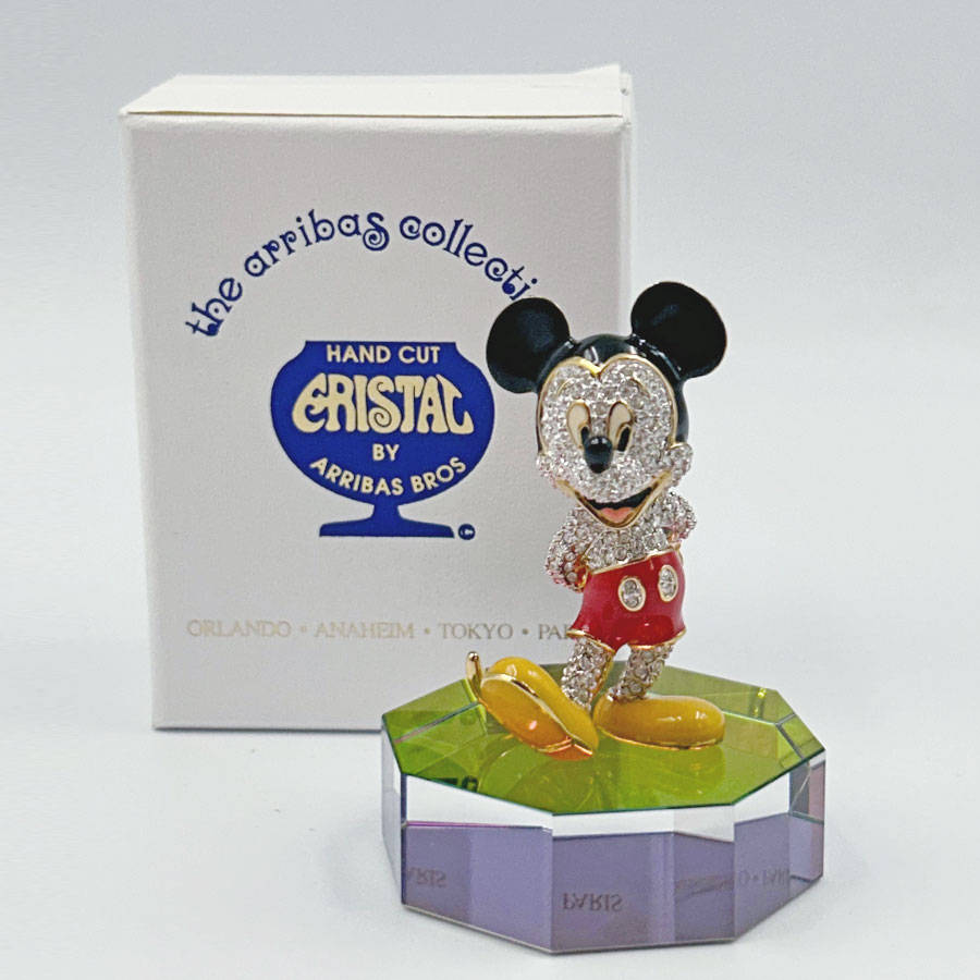 Arribas Mickey Mouse Limited Edition Swarovski Crystal