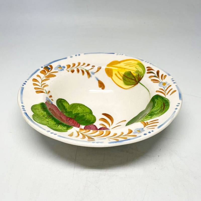 Belle Fiore Lipped Dessert Bowl