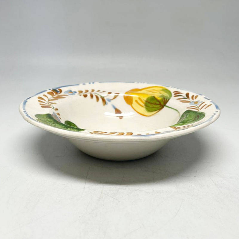 Belle Fiore Lipped Dessert Bowl