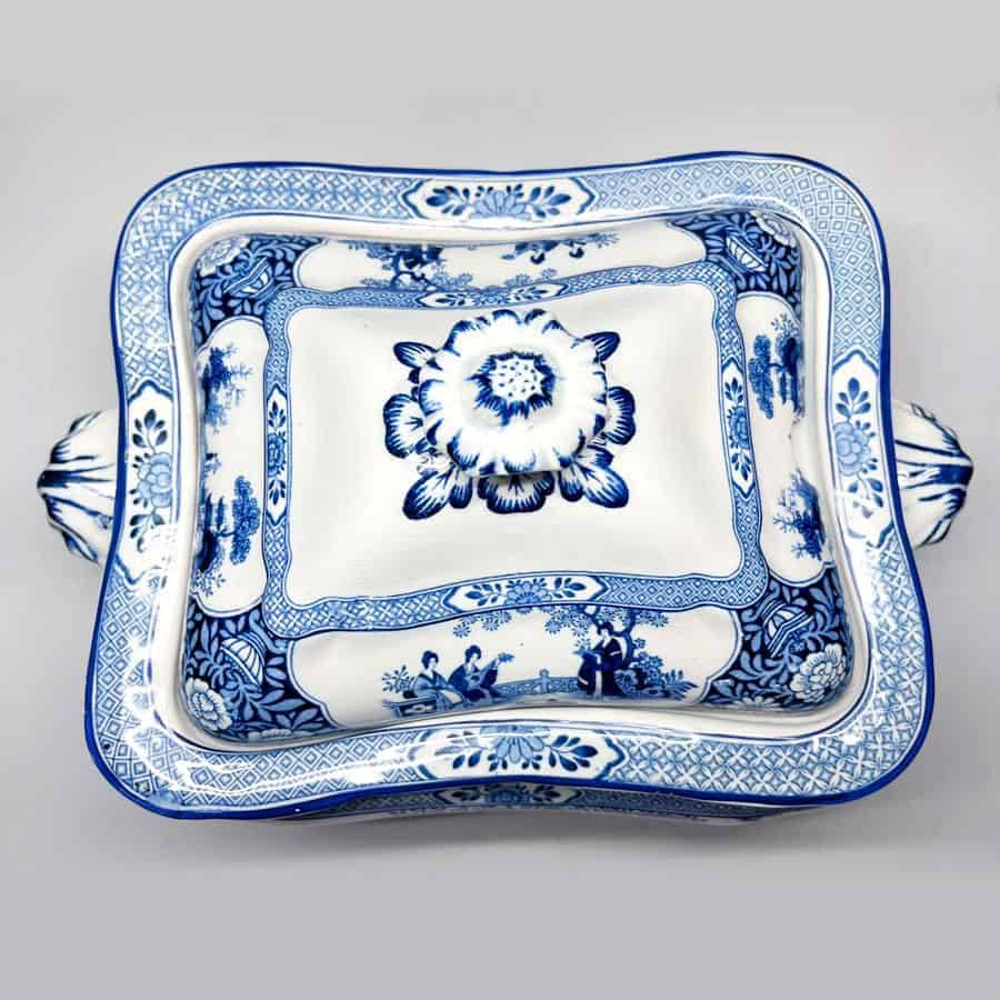 Booths Ming Blue and White Soup Toureen