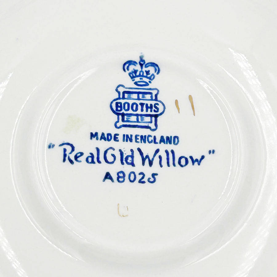 Booths Real Old Willow Coffee Service