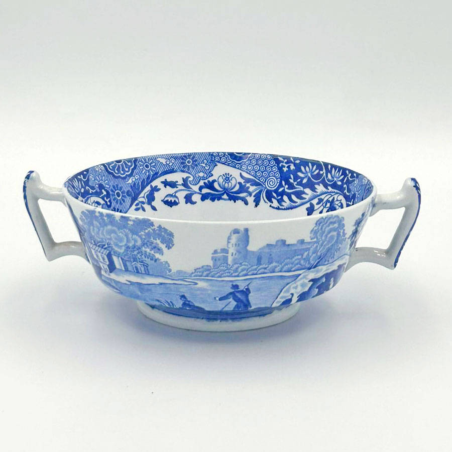 Copeland Spode Blue Italian Soup Coupe