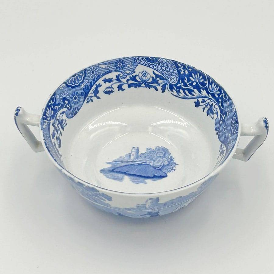 Copeland Spode Blue Italian Soup Coupe