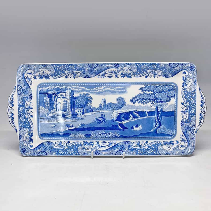 Copeland Spode Blue Italian Sandwich Tray