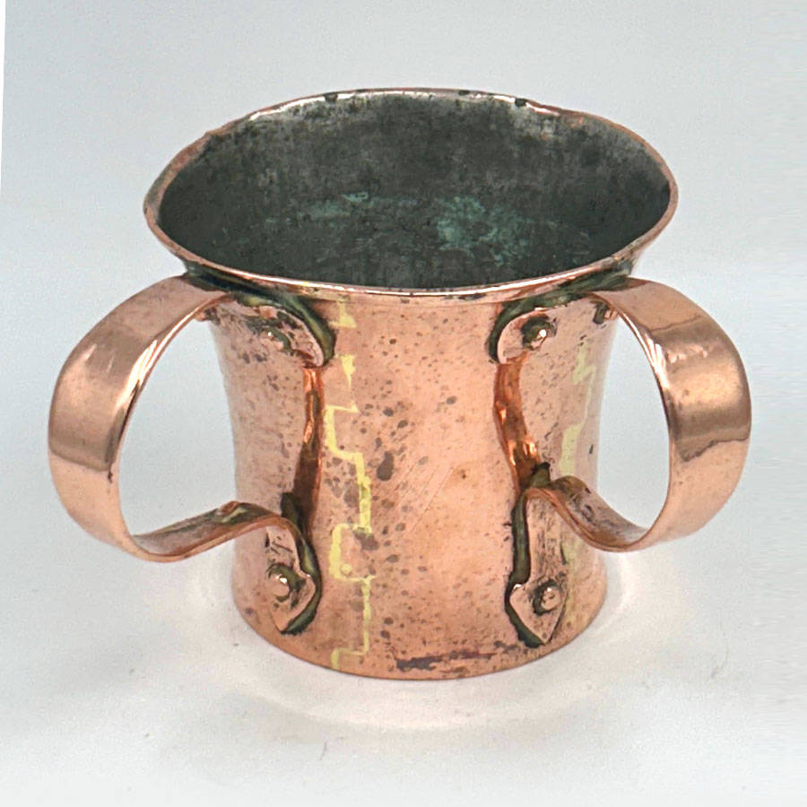 Copper Hand Washing Jug Two Handles 20th