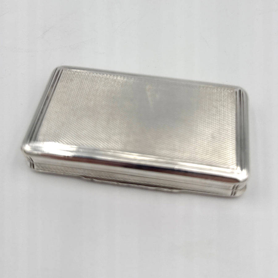 French Silver And Enamel Top Pill Box Viellard C1819