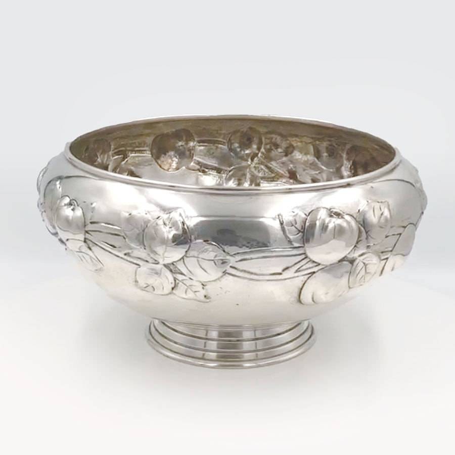 German Silver Rose Bowl 830 Standard