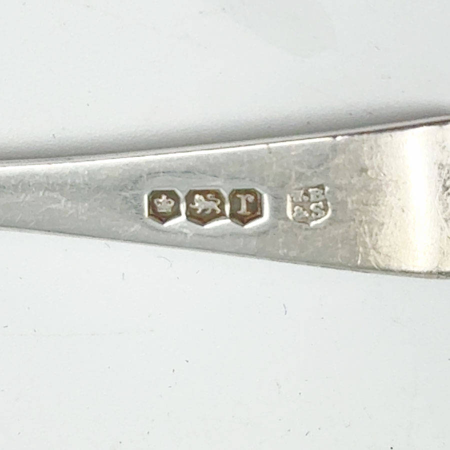 Hallmarked Silver Coffee Spoons Sheffield 1934