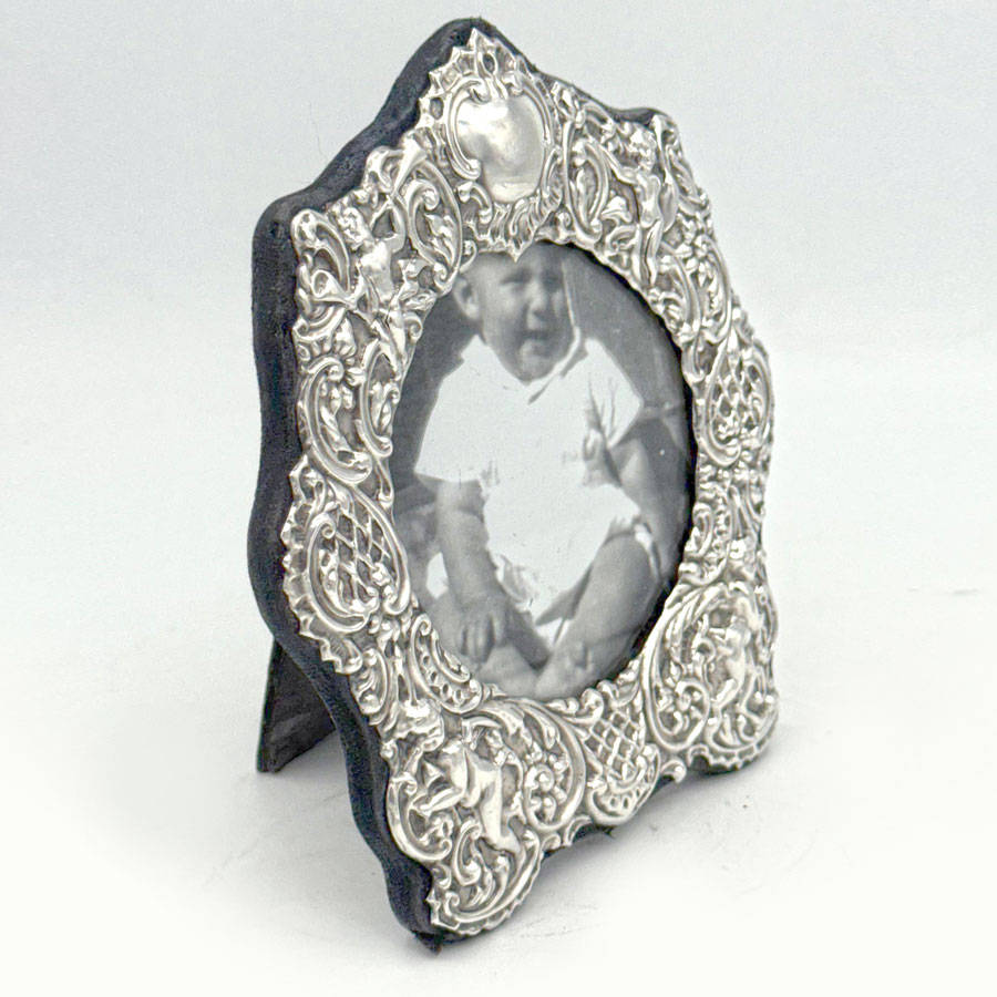 Hallmarked Victorian Style Silver Picture Frame London 1986