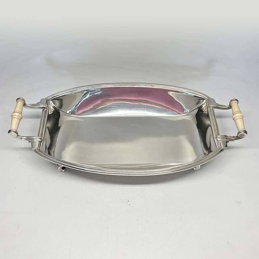 Hallmarked Silver Art Deco Birmingham Fruit Bowl 1948