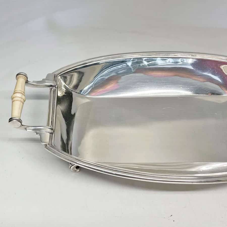 Hallmarked Silver Art Deco Birmingham Fruit Bowl 1948