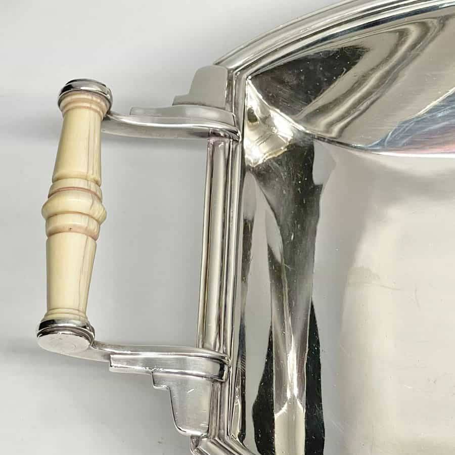 Hallmarked Silver Art Deco Birmingham Fruit Bowl 1948