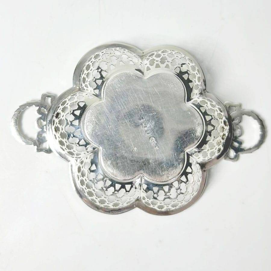 Hallmarked Silver Birmingham 1910 Pierced Bon Bon