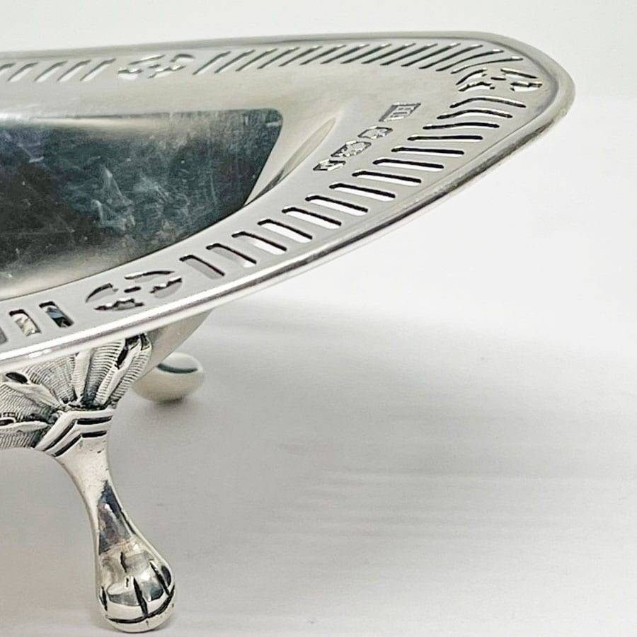 Hallmarked Silver Bon Bon Sheffield 1896