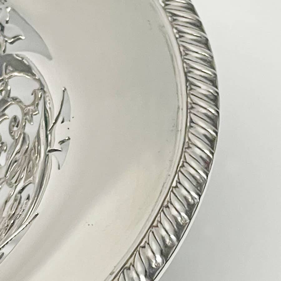 Hallmarked Silver Dish Sheffield 1900