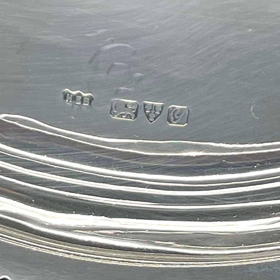 Hallmarked Silver Pedestal Bowl Chester 1924