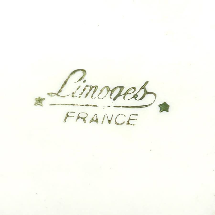 Limoges Gilt Painted Napolean Ceramic Trinket Box