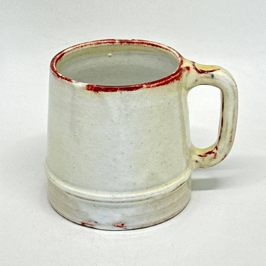Linnware Beer Tankard Mushroom Glaze