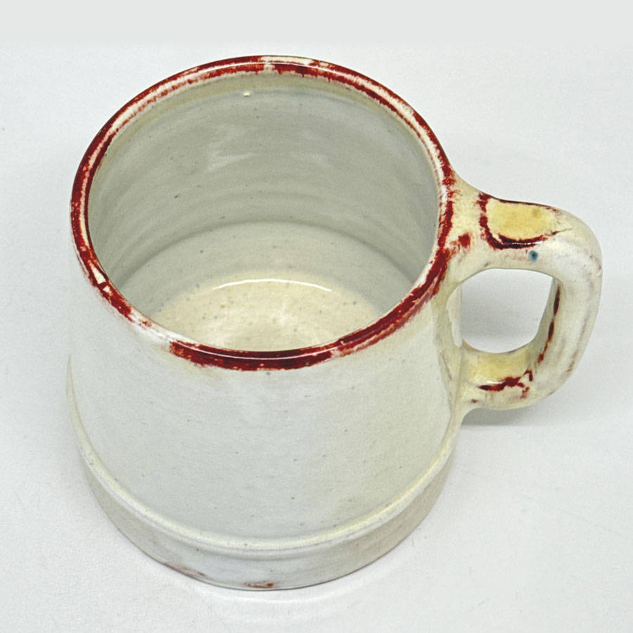 Linnware Beer Tankard Mushroom Glaze