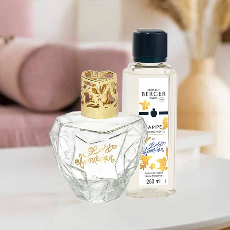 Lampe Berger Lolita Lempicka Infuser Transparent Premium Gift Pack