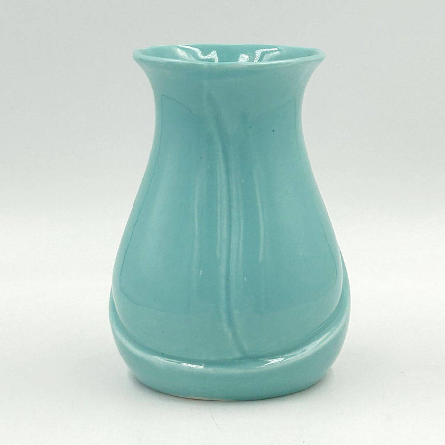 Lucia Ware Stylised Pottery Turquoise Vase By Boksburg East Pottery C1970