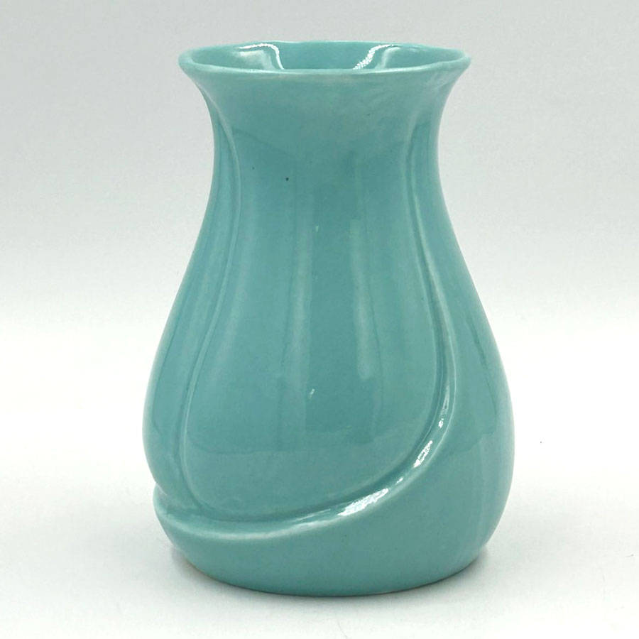 Lucia Ware Stylised Pottery Turquoise Vase By Boksburg East Pottery C1970