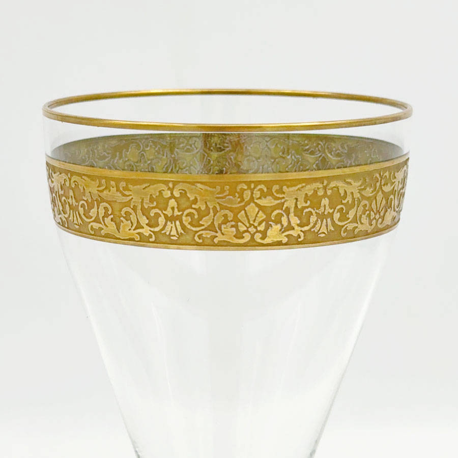 Moser Crystal Tall Stem Wine Glass Copenhagen Design C1960