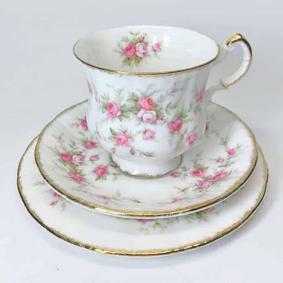 Paragon Victoriana Rose Tea Trio