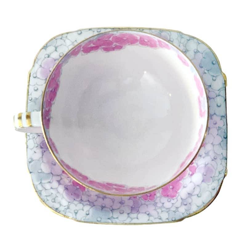Paragon Hydrangea Demitasse Cup and Saucer G870