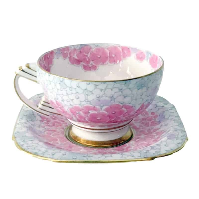 Paragon Hydrangea Demitasse Cup and Saucer G870