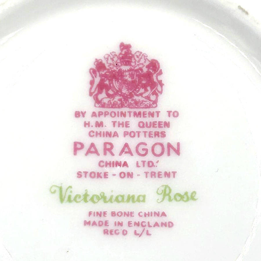 Paragon Victoriana Rose Demitasse Duo