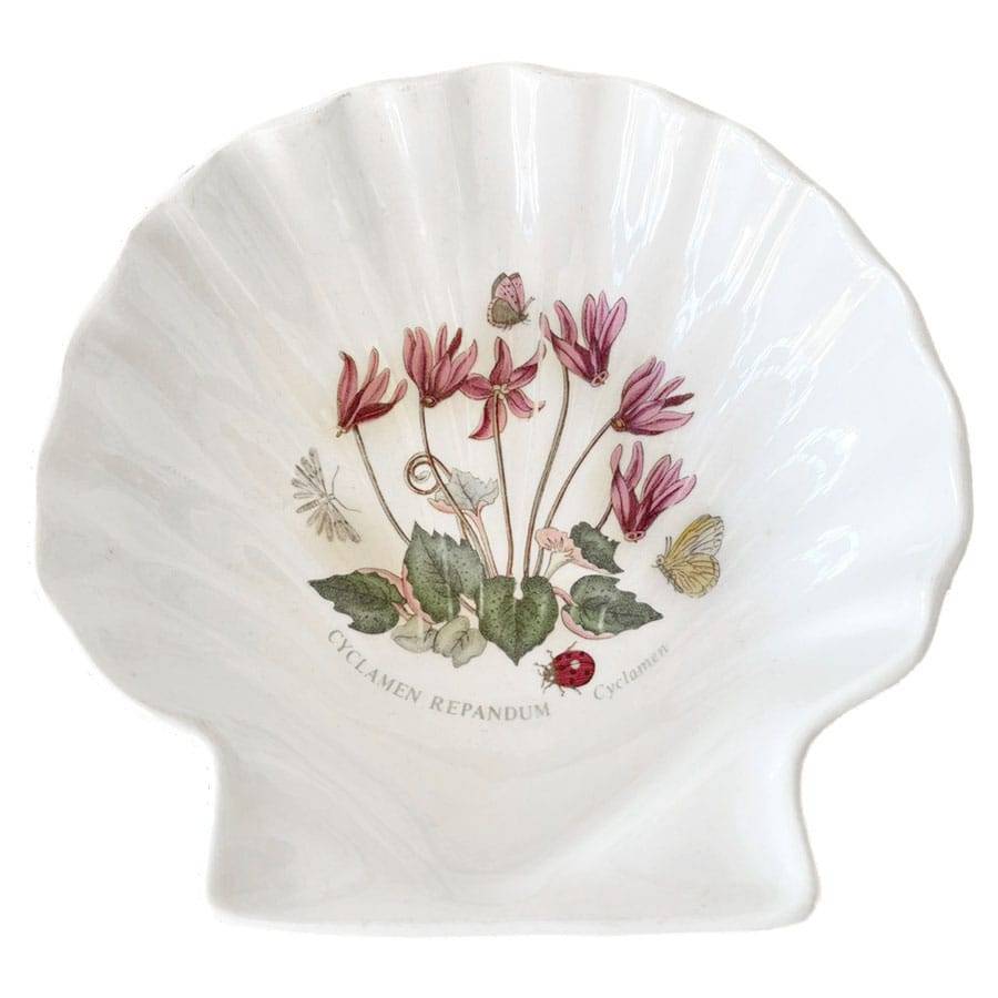 Portmeirion Botanic Garden Cyclamen Shell Dish